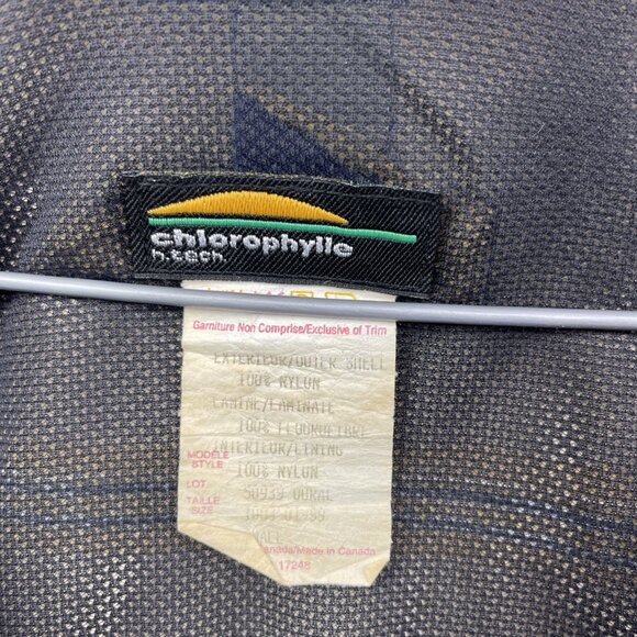 VTG Chlorophylle Gore-Tex GTX Shell Jacket Retro Dark Blue / Purple Men S Read* - Picture 7 of 16